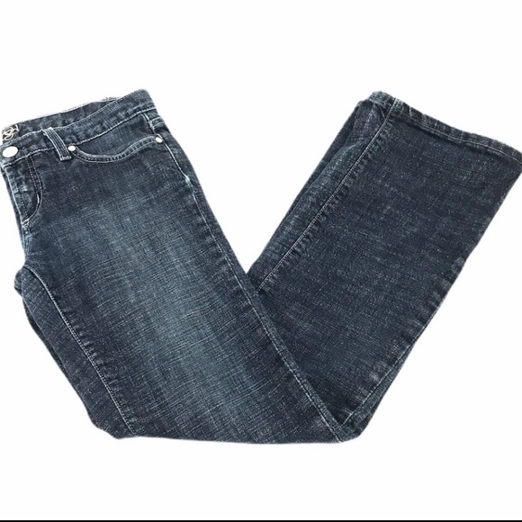 Bebe Carmen 5 Pocket Bootcut Jeans, Blue, 29 - Picture 8 of 8